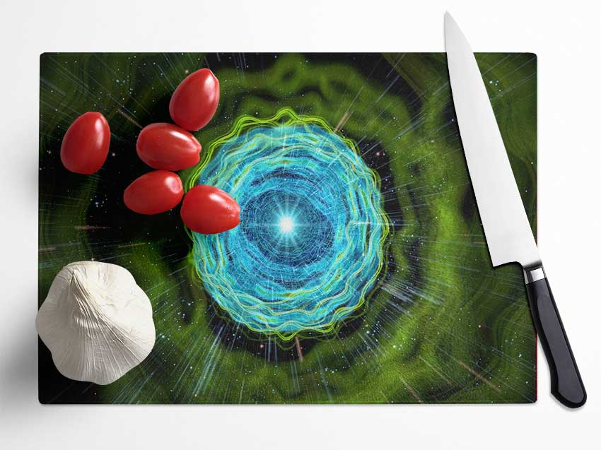 To Another Dimension Glass Chopping Board