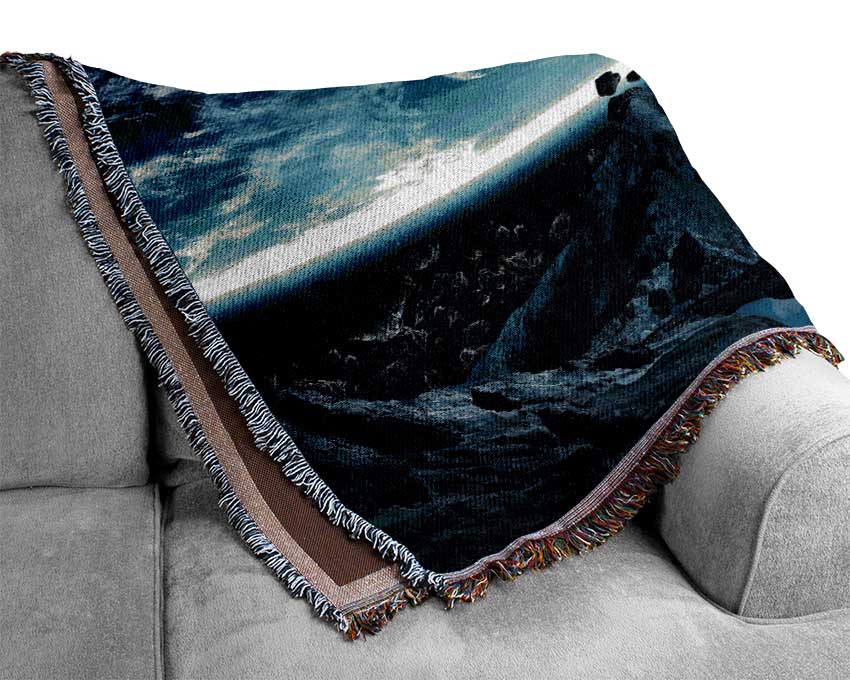 Gravitational Pull Of The Earth Woven Blanket