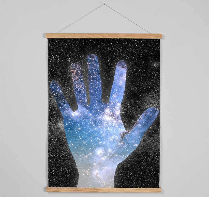 Hand Of God Hanging Poster - Wallart-Direct UK