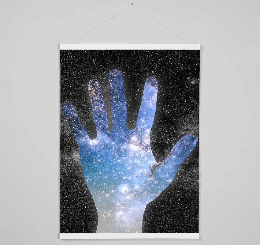 Hand Of God Hanging Poster - Wallart-Direct UK