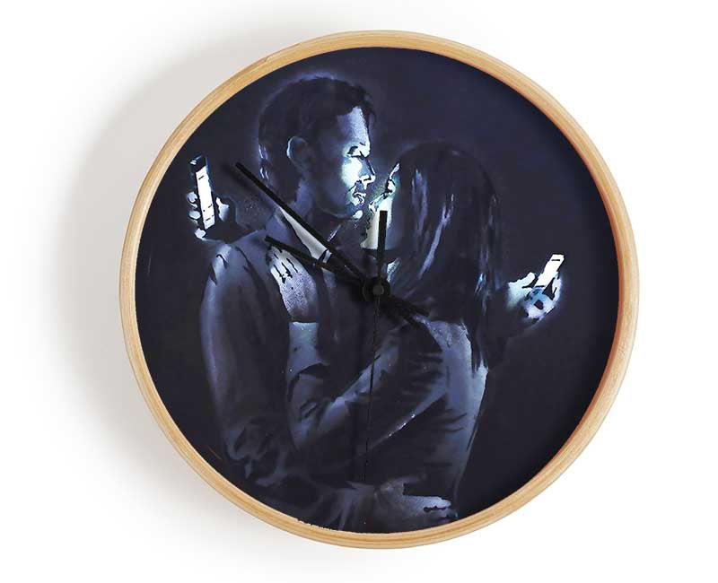 Phones Clock - Wallart-Direct UK