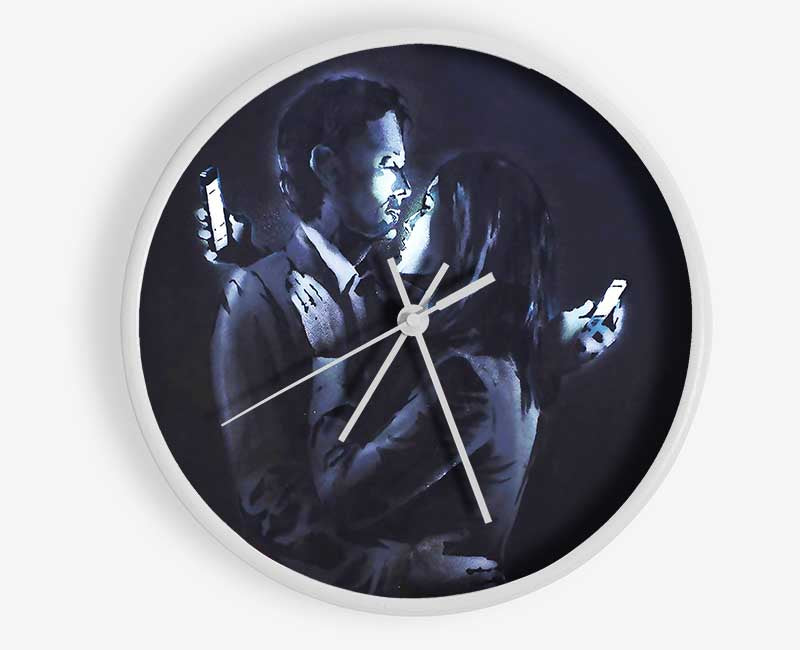 Phones Clock - Wallart-Direct UK