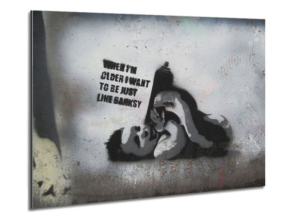 Be like Banksy