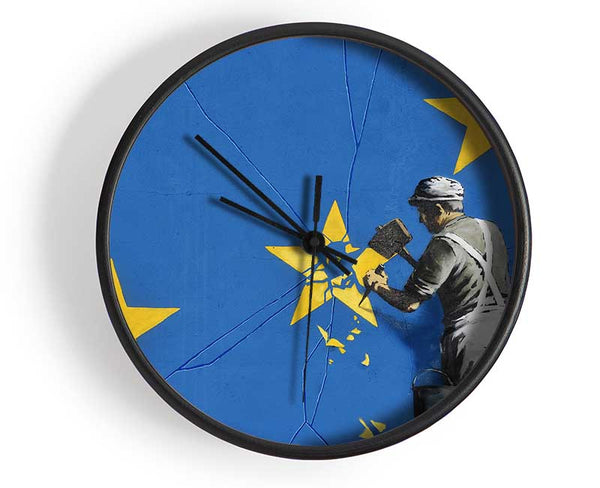 Euro Star Clock - Wallart-Direct UK