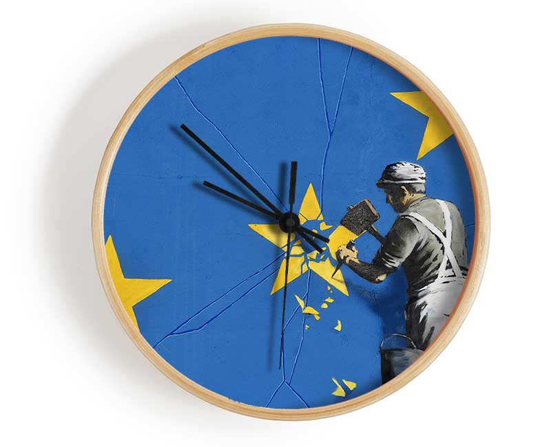 Euro Star Clock - Wallart-Direct UK