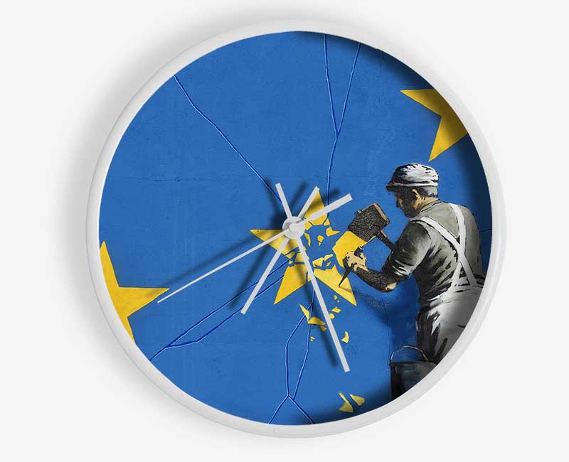 Euro Star Clock - Wallart-Direct UK