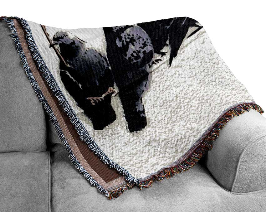 Batman Dark Knight Woven Blanket