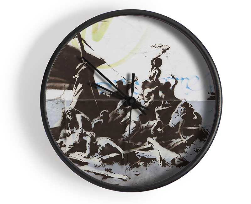 Steve Jobs Apple Clock - Wallart-Direct UK