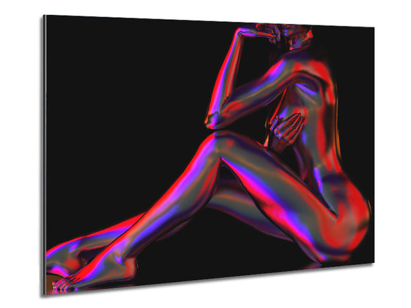 Neon Naked Body