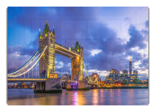 London Bridge bei Nacht