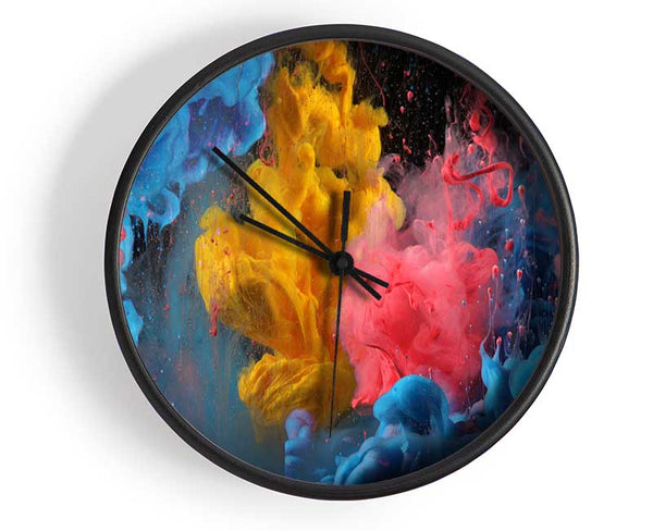 Paint Cloud In Water Clock - Wallart-Direct UK