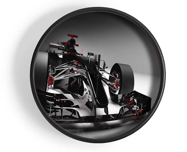 F1 racer futuristic Clock - Wallart-Direct UK