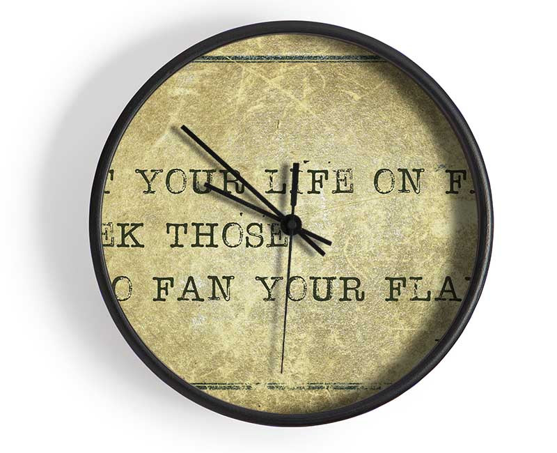 Rumi Quote Clock - Wallart-Direct UK