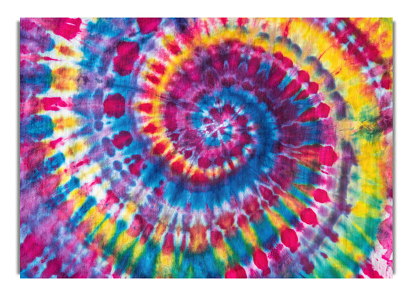 Spiral tie dye