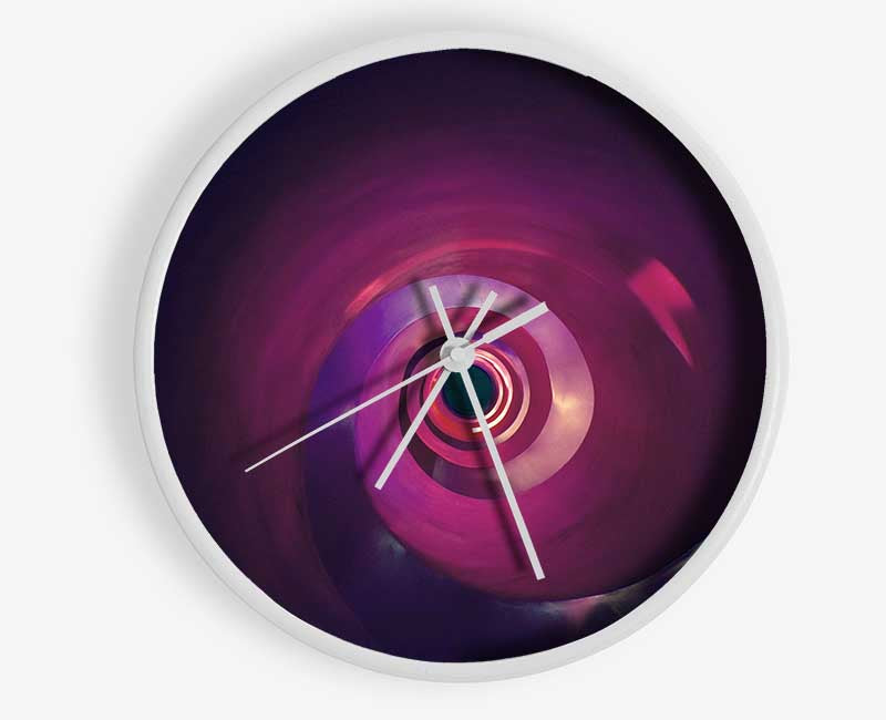 Sinking down the purple hole Clock - Wallart-Direct UK