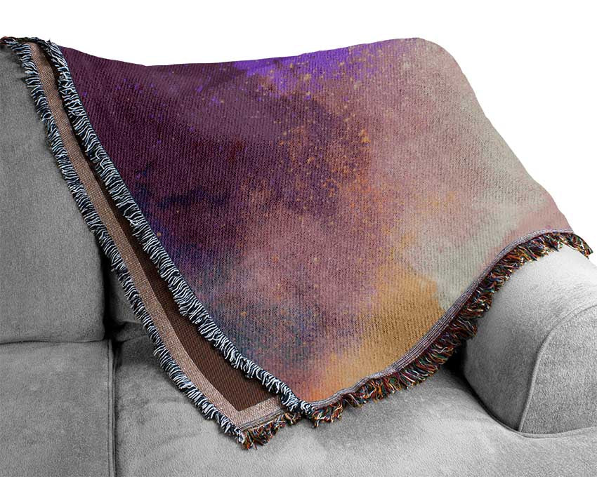 Colourful Dust Explosion Woven Blanket