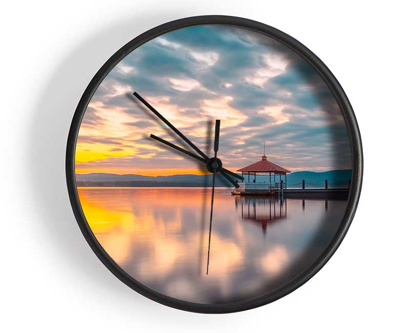 Stage on the Pier Clock - Wallart-Direct UK