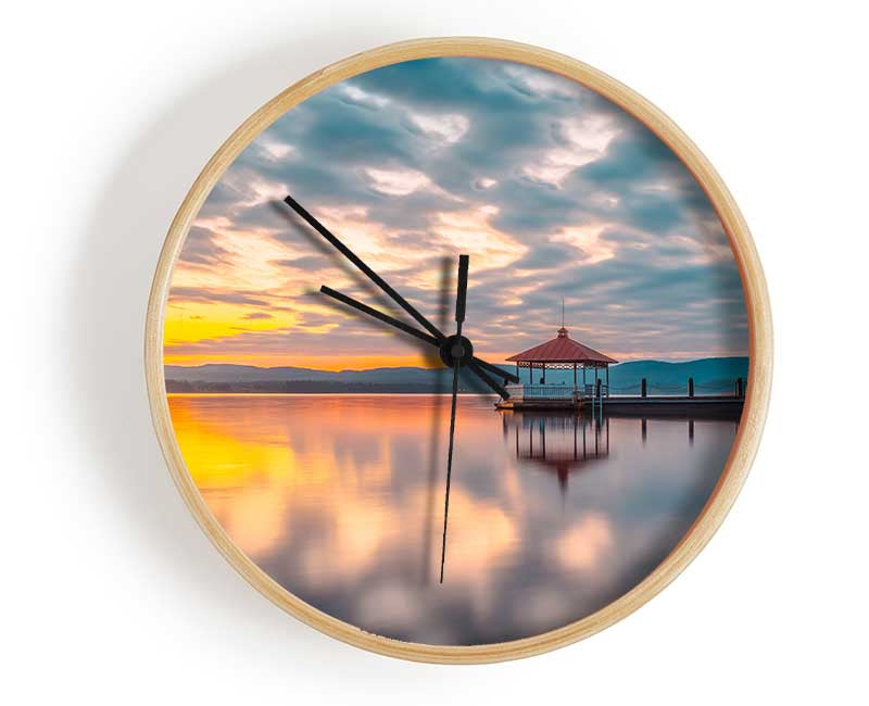 Stage on the Pier Clock - Wallart-Direct UK