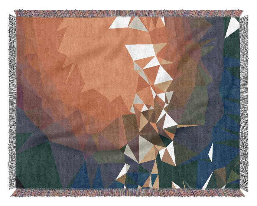 Triangle shapes warmth Woven Blanket