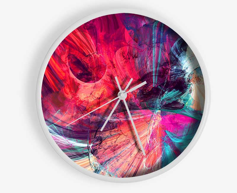 Opening up the heavens in colour Clock - Wallart-Direct UK