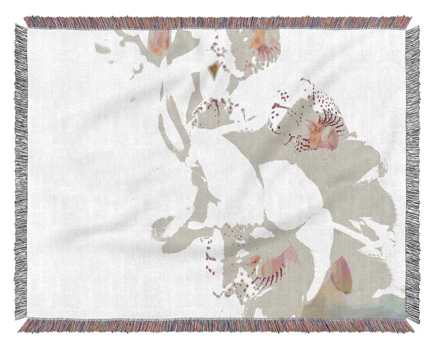 Orchid bliss Woven Blanket