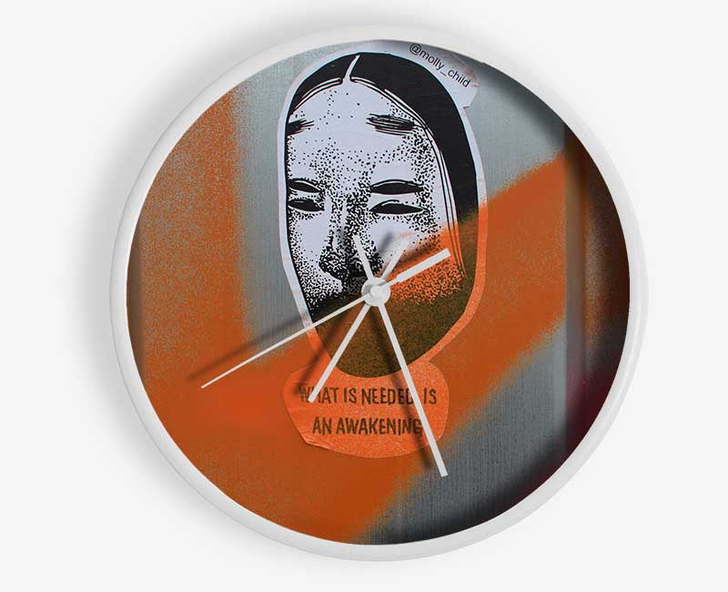 What is needed is an awakening Clock - Wallart-Direct UK