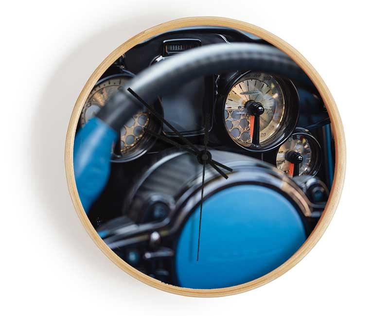 Centre console motor car Clock - Wallart-Direct UK