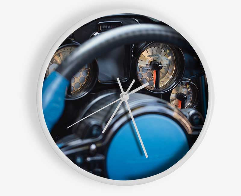 Centre console motor car Clock - Wallart-Direct UK