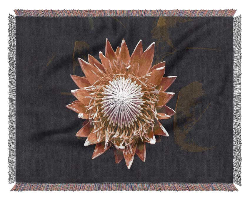 Star big flower Woven Blanket