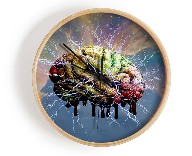 Brain Electricity Clock - Wallart-Direct UK