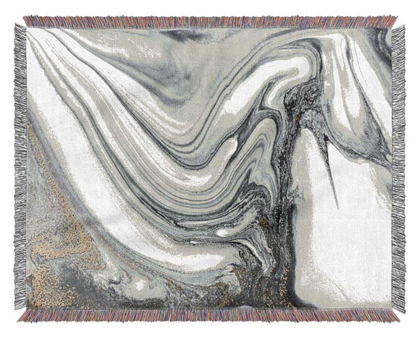 Swirl Of Stone Woven Blanket