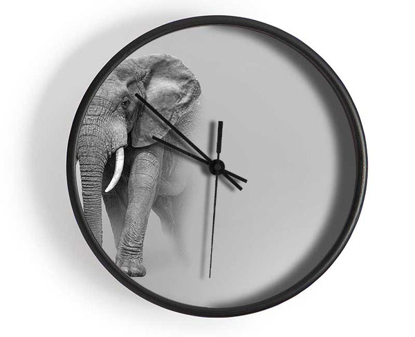 Elephant In The Mist Clock - Wallart-Direct UK