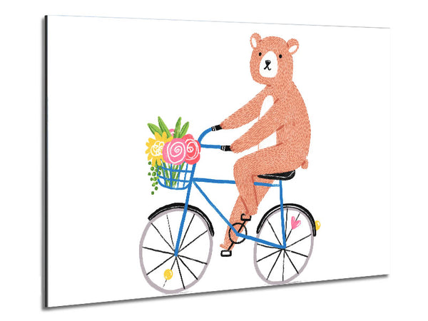 Bear Riding A Bike