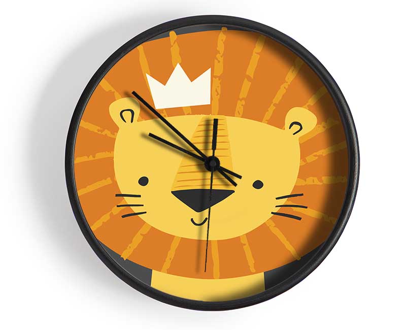 Little Lion Clock - Wallart-Direct UK