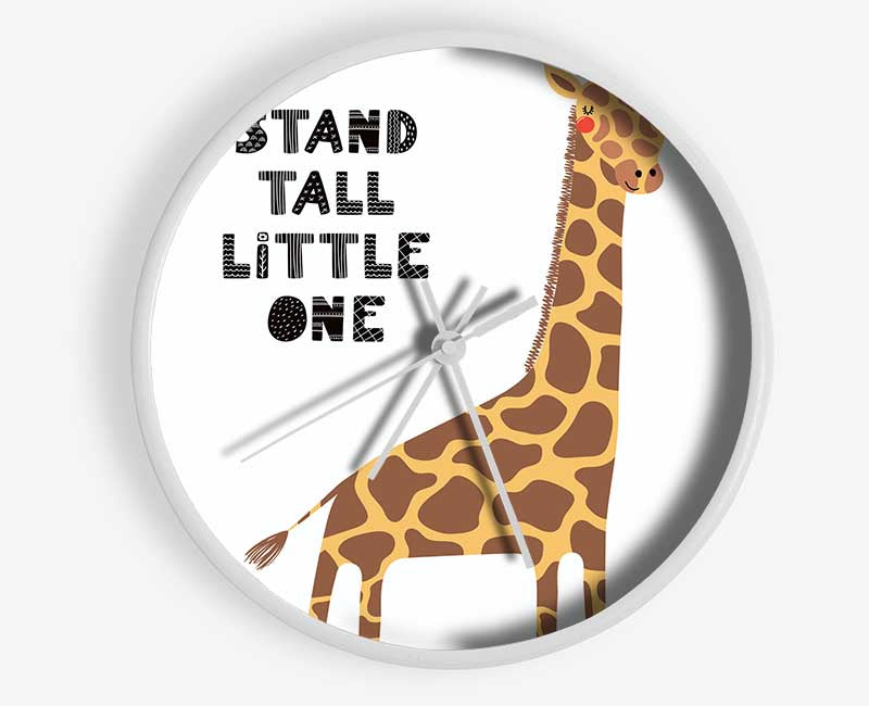 Stand Tall Little One Giraffe Clock - Wallart-Direct UK