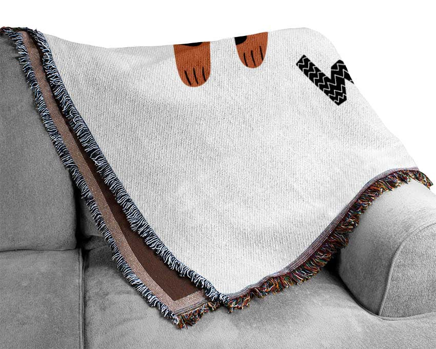 Wild And Cute Tiger Woven Blanket