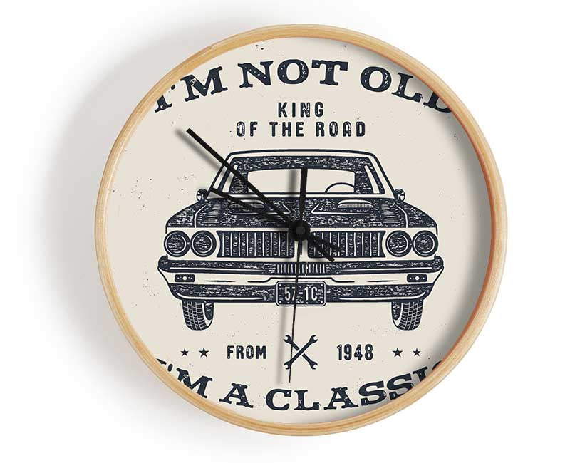 Im Not Old Im A Classic Clock - Wallart-Direct UK