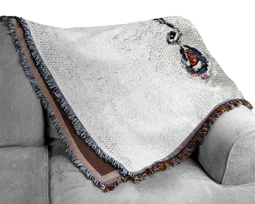 Face Of Elegance Woven Blanket