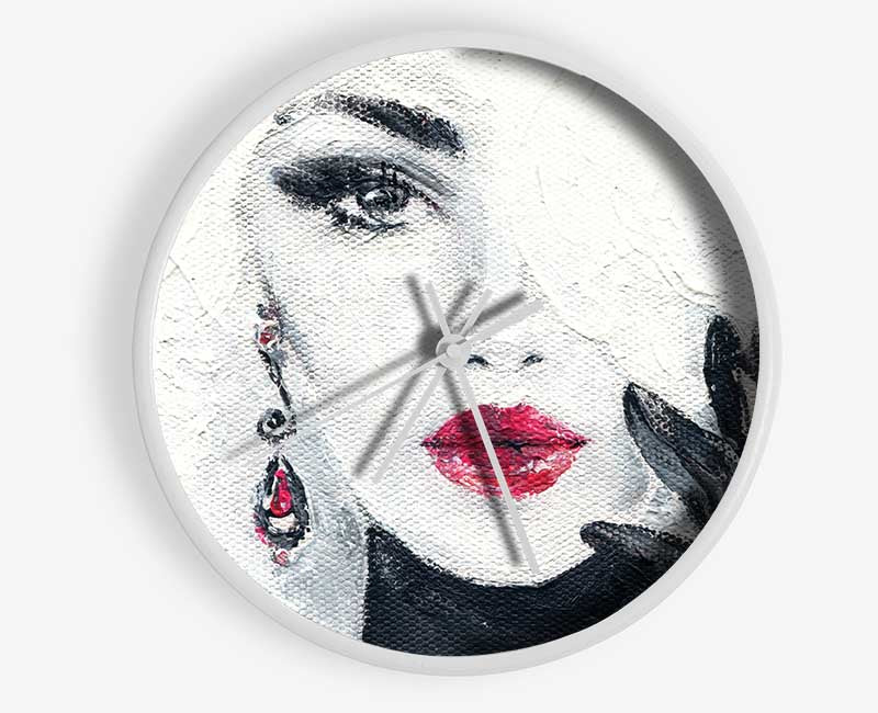 Face Of Elegance Clock - Wallart-Direct UK