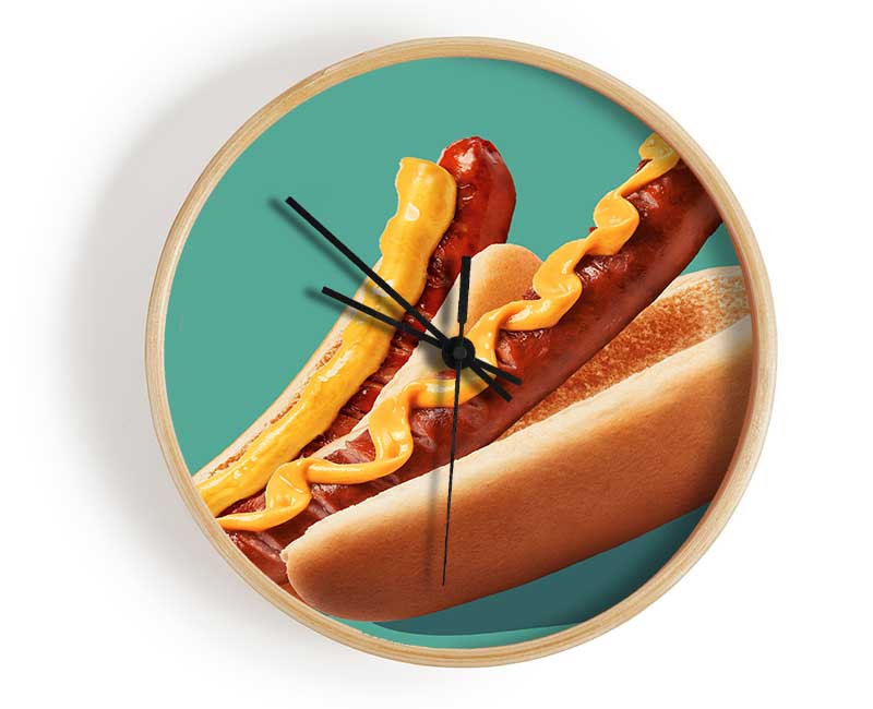 Hot Diggidy Dog Clock - Wallart-Direct UK