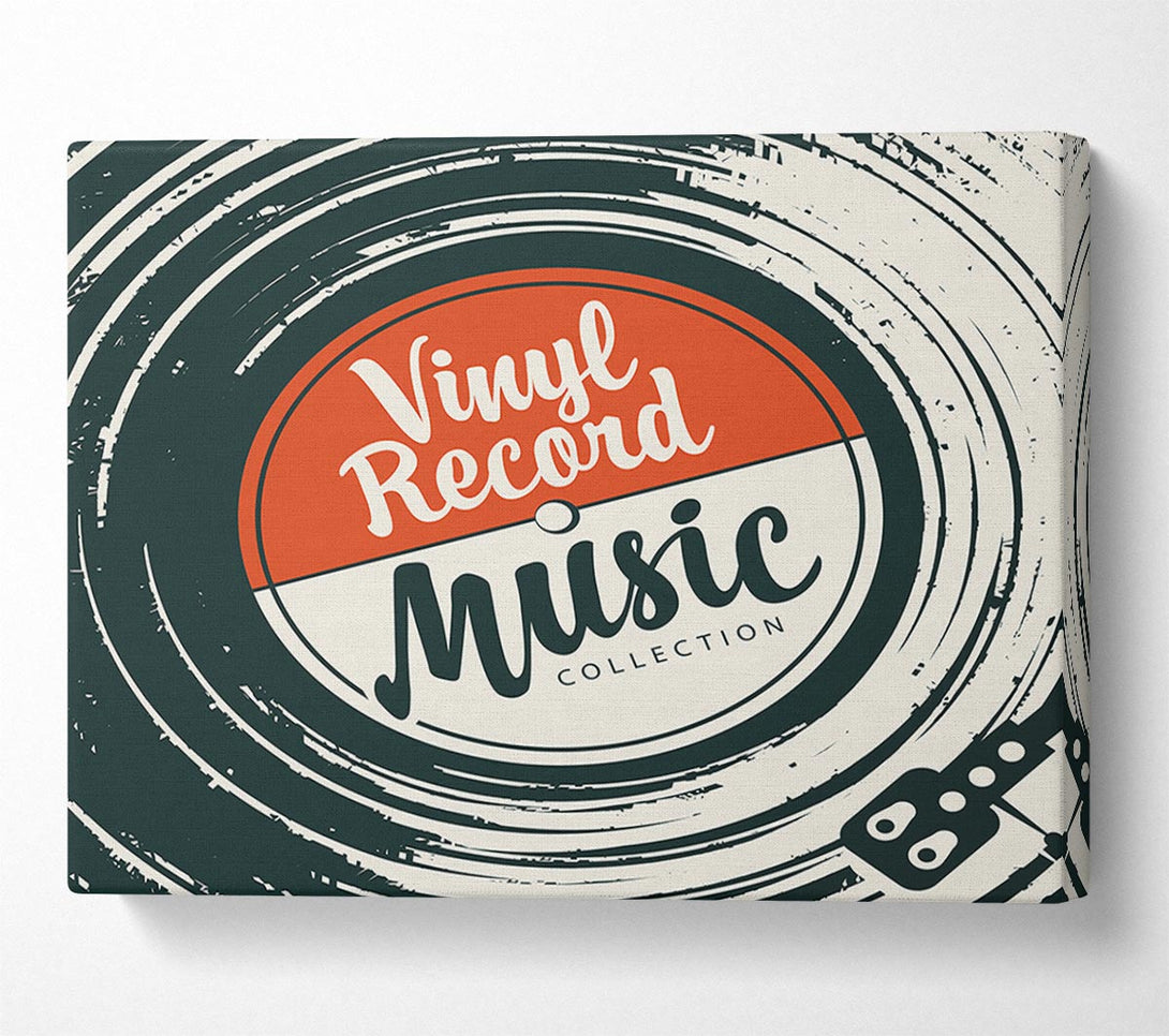 Picture of Vinyl Record Music Canvas Print Wall Art