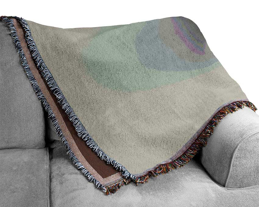 Bear In The Mist Woven Blanket