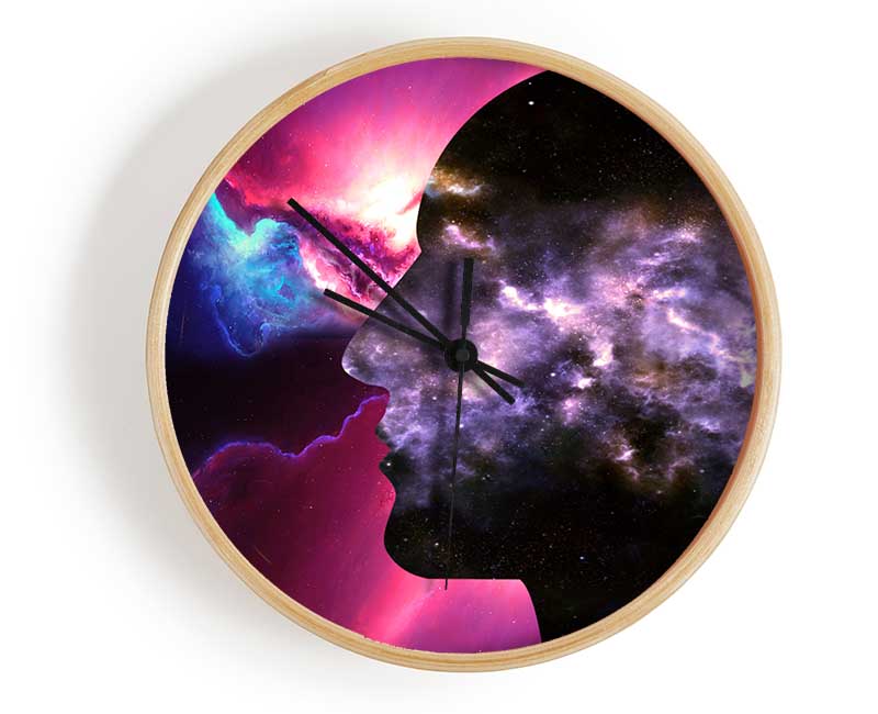 Face Of The Universe Clock - Wallart-Direct UK