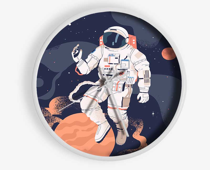 Space Man Of The Universe Clock - Wallart-Direct UK