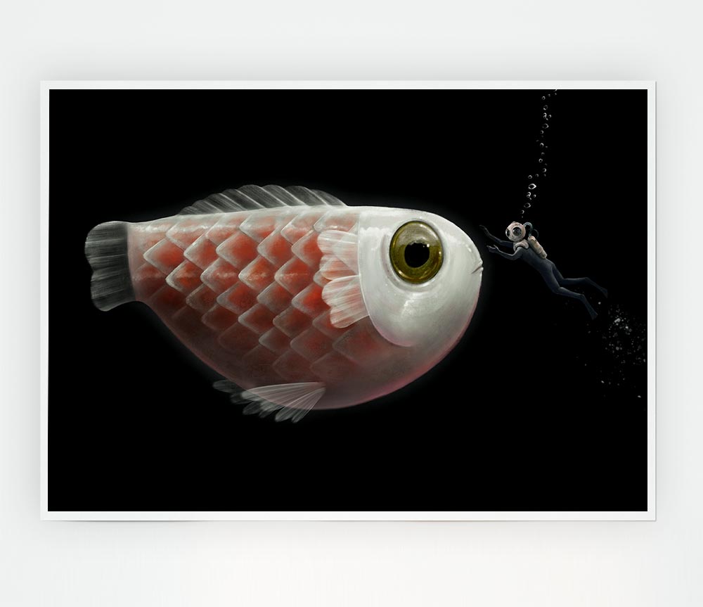 The Giant Fish Print Poster Wall Art