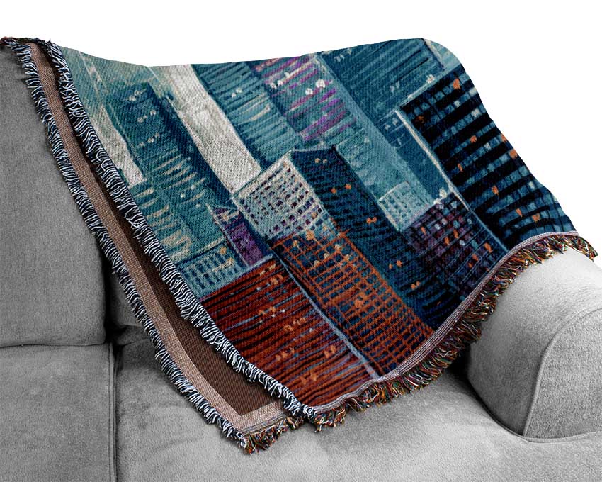 The Blues City Woven Blanket