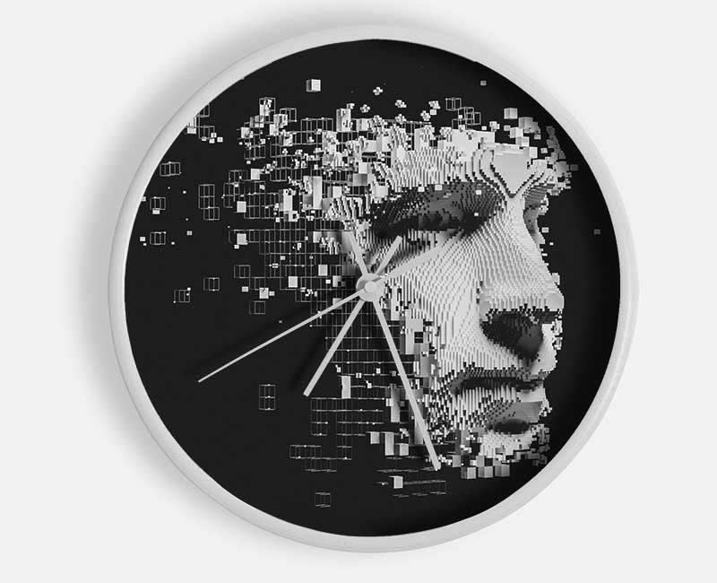 Break Away Face Clock - Wallart-Direct UK