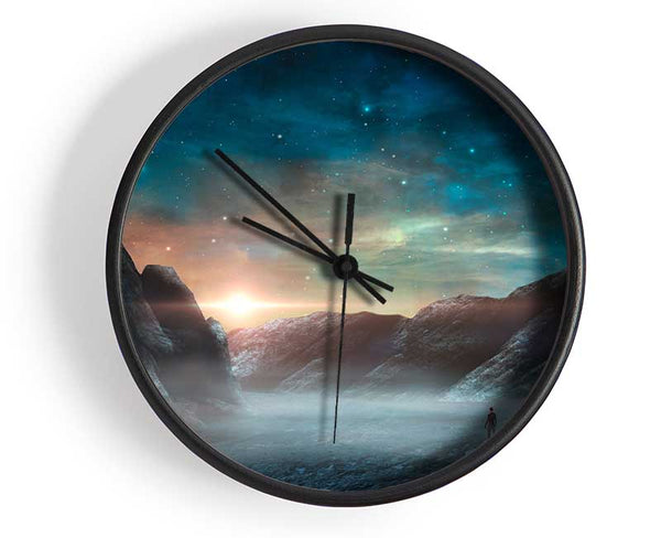 The Cloudy Universe Clock - Wallart-Direct UK