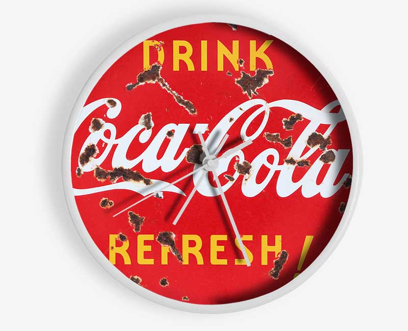 Drink Coca Cola Clock - Wallart-Direct UK