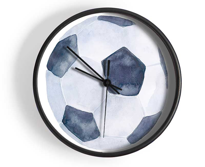 Football Drawing Clock - Wallart-Direct UK